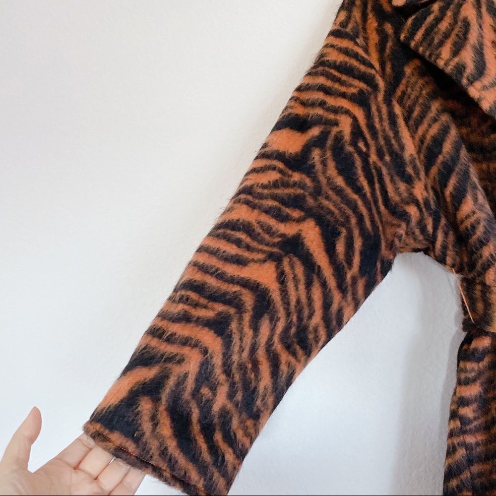STAND STUDIO Pam wool blend Coat - Rust/Black - Picture 12 of 16